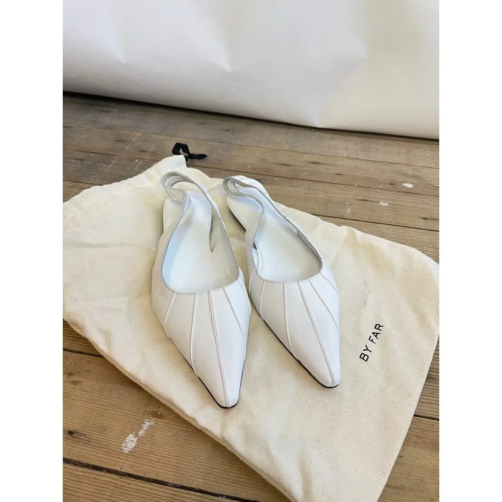 By Far "Cyd Pointed-Toe Slingback Ballerinas" (39) - Picture 1 of 4